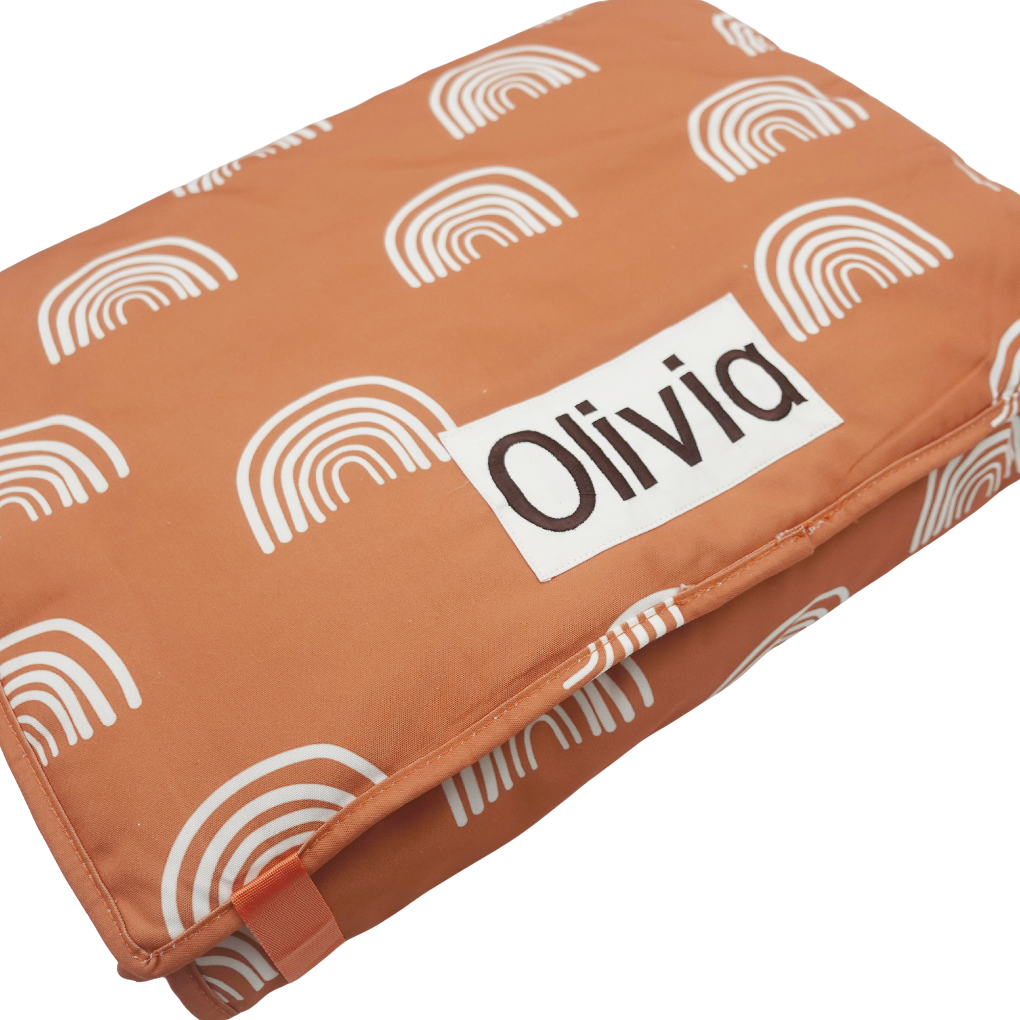 Personalized Toddler Nap Mat with Pillow and Blanket Kids Sleeping Bag